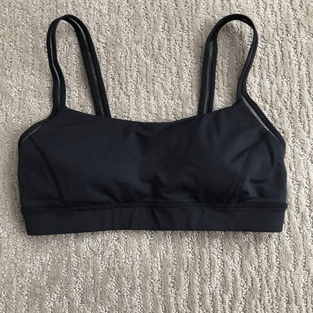 Black Lululemon Bra- size 6